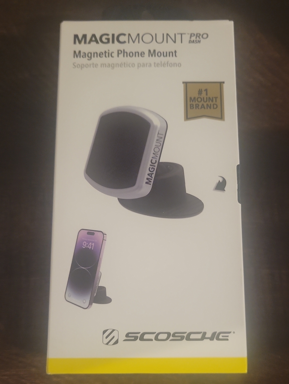 Scosche MagicMount Pro Dash Magnetic Phone Mount - Black